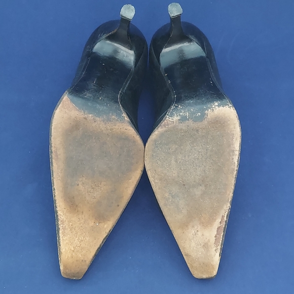 Vintage Weitzman Pointed Toe Heels sz 8 - Picture 8 of 11